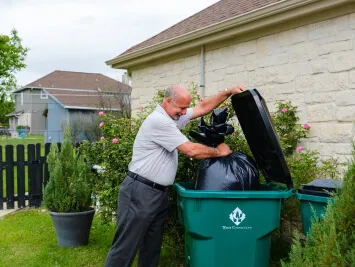 Waste Management Solutions For Patios photo